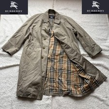 BURBERRY Mens Beige Mac Coat