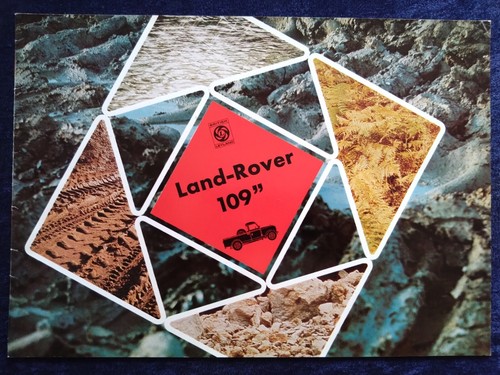 Land rover 109 - 109, brochure