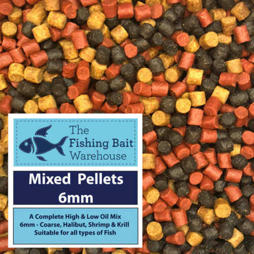 Mixed pellets 6mm fishing - pellets,