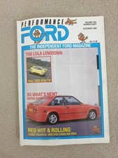 Performance Ford mag Dec 1988