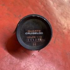 VDO Quartz - ENGINE HOURS 12v Cockpit Gauge Boat Marine Speedboat Cruiselog ✅