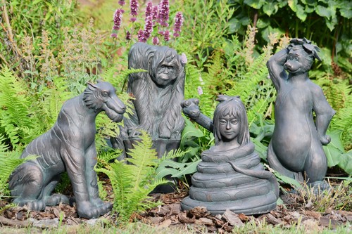 Jungle book garden ornaments - garden,