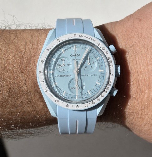 Omega swatch strap - x, strap-