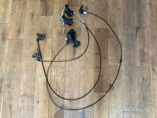 Deore 11 Speed Rear Mech w Bar End Microshift, TRP Spyre C Mechanical Disc Brake