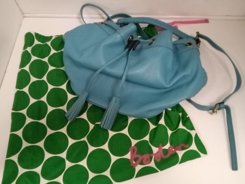 Boden blue drawstring - drawstring, bag