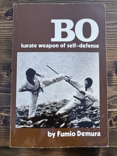 Vintage staff karate self - bo,