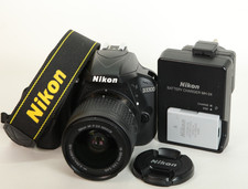 Nikon D D3300 24.2MP & AF-S DX 18-55mm G, S.C: 3537 Only, Good Condition