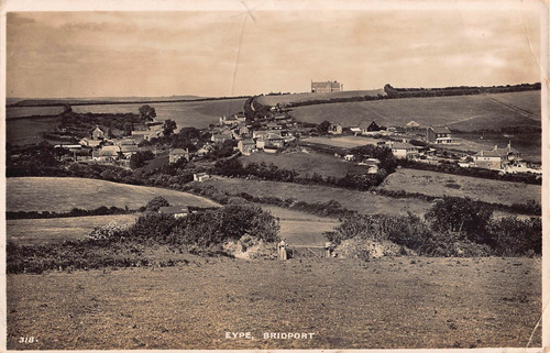 Postcard dorset eype - -,