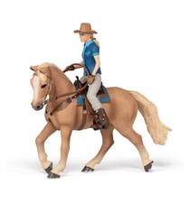 Papo 51566 Wild West Horse & Cowgirl with horse toy horses model cowgirls pony