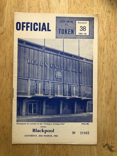 Leeds united programmes - united,