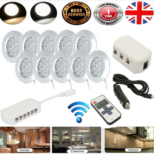 10x 12v interior led spot - 10x,