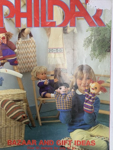 Vtg knitting phildar bazaar - knitting,