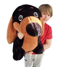 Sausage Dog Dachshund Plush GIANT 100cm  Soft Toy Stuffed Animal