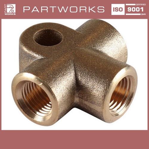 Distributor tee brake line - tee,