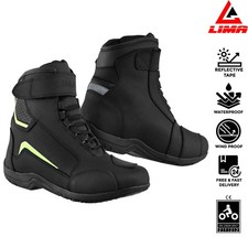Mens Motorcycle Boots Short