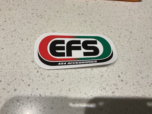 Efs suspension sticker new - efs,