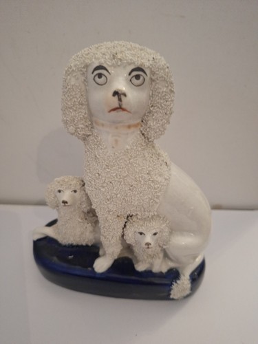 Antique staffordshire dogs - antique,