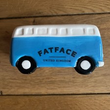 VW Campervan Double Egg Cup By FatFace In Blue Immaculate Condition