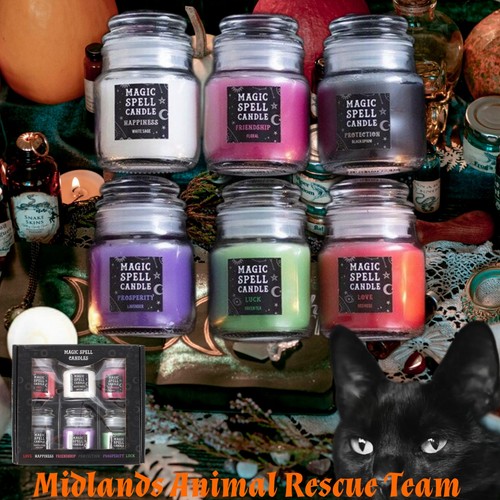 Magic spell candle - spell, jar
