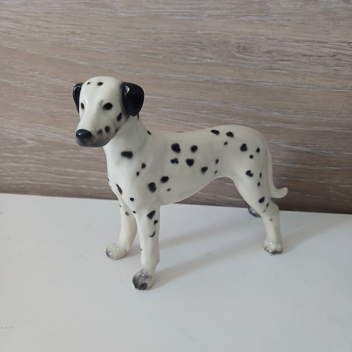 Vintage ceramic dalmatian - vintage, dog
