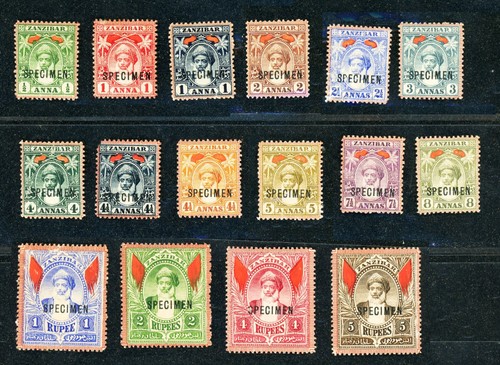 Zanzibar 1899 a 5r - [zanzibar], 1899-01