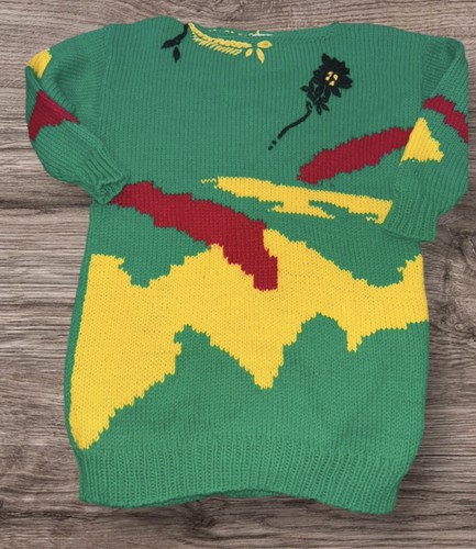 Vintage retro handmade chunky