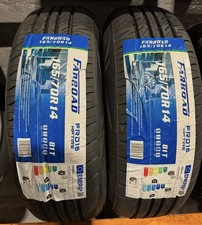 2x 165/70/14 BUDGET TYRES