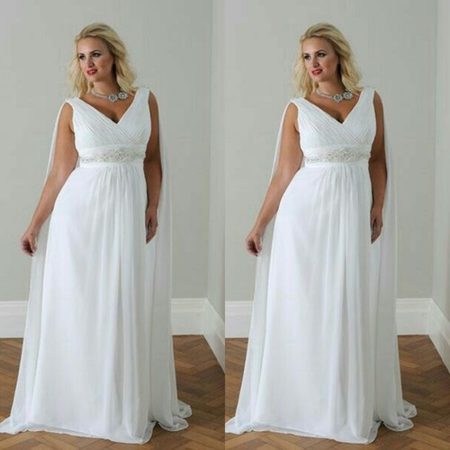 Plus size chiffon - chiffon, wedding
