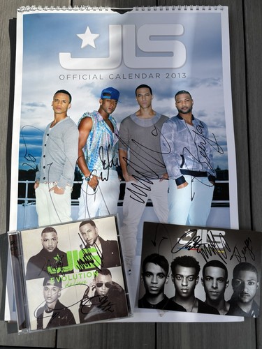 Jls calendar postcard - postcard, hand