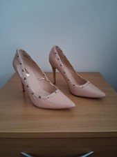 New Nude Patent Court Shoes By