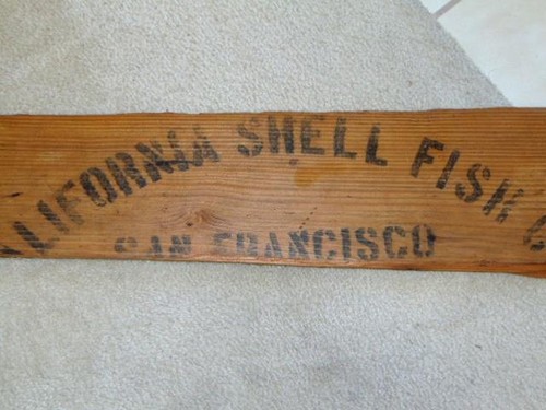 Old primitive wood - wood, california