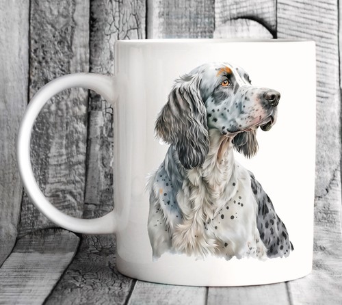 Pet dog mug watercolour - pet, mug,