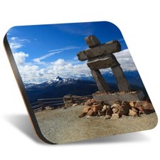 1x Square Coaster 12 cm -
