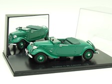 UH Universal Hobbies Press 1/43 - Citroen Traction 11 BL Cabriolet 1938 Green