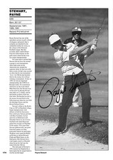Payne Stewart Signed 8x12 Inch