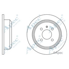 2x Brake Discs Solid For BMW 3