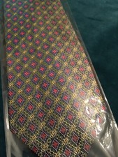 BRAND NEW VINTAGE SILK TIE OLD STOCK OUTFITTERS INHA UNIVERSITY