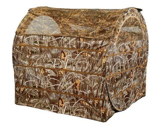 Bale blind pop hunting - blind,
