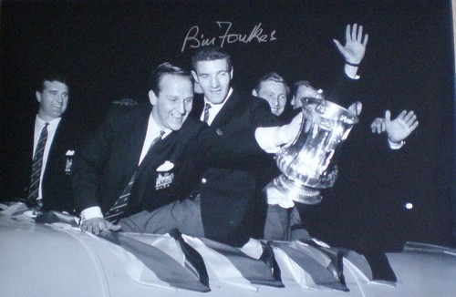 Bill foulkes signed - foulkes, manchester