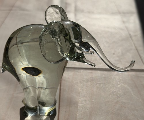 Hand blown clear - blown,