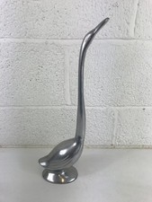 Aluminium Swan Ornament Sculpture approximately 47cm Contempory Design