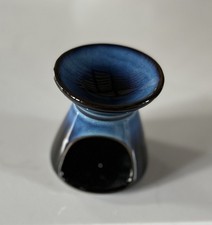 Blue Ceramic Oil Wax Burner Tealight