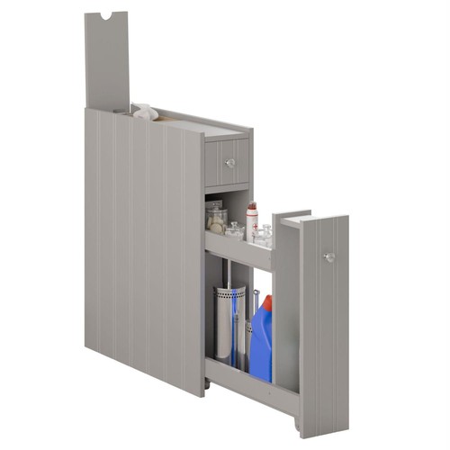 Slim bathroom storage cabinet - bathroom,