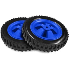 pair of blue fishing trolly