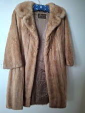 Vintage Pastel Mink Fur Coat