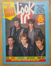Look-In Magazine No.4 21 January 1984 Duran Duran/George Michael-Wham Junior TV