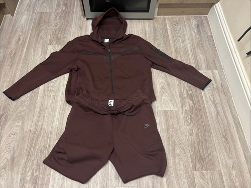 Nike tracksuit brown and - nike,