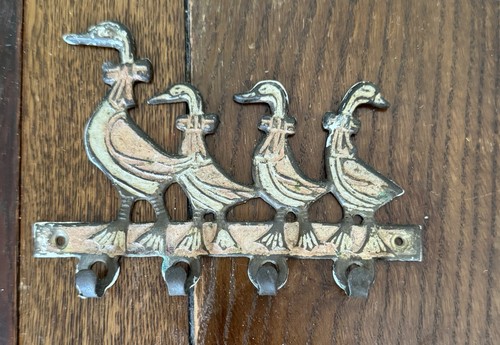 Vintage brass key - ,