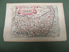 100% ORIGINAL SUFFOLK MAP BY