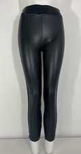 Ladies New Ex M&S  Wet Look Leggings Three Lenghts Size 8 10 12 14 16 18 20